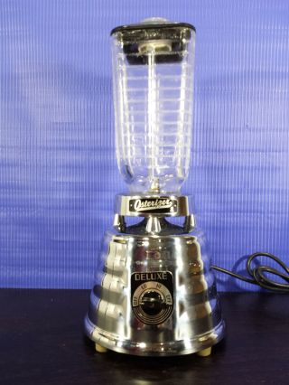 Vintage Oster Osterizer Deluxe Beehive Blender Chrome Model 403 - Great