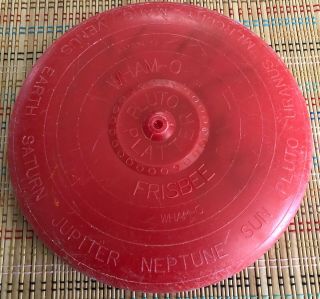 Vintage Wham - O Frisbee Pluto Platter,  Planets