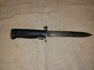 Vintage Us Military Fighting Knife Bayonet J&d Tool Co U.  S.  M5 - 1