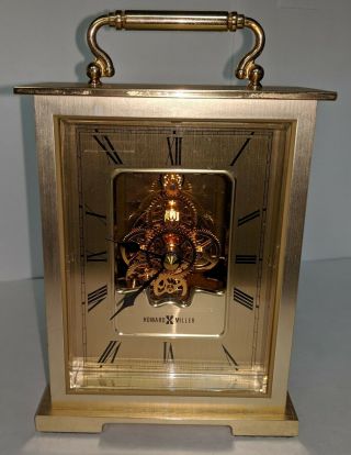 Vintage Howard Miller Mantel Clock No.  4rg853 - Not