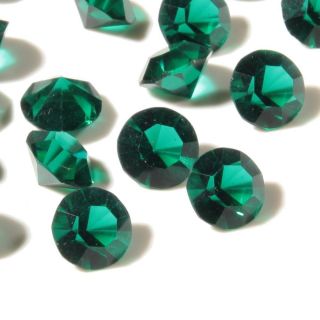 (30) Ss45 Czech Vintage Dark Green Faceted Swarovski Glass Rhinestones Jewels
