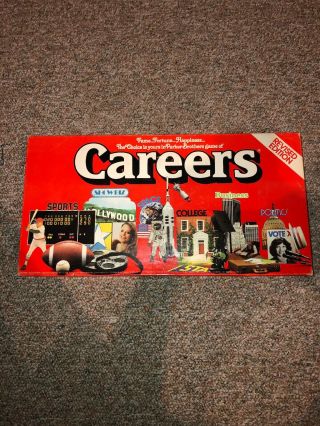 Careers Vintage 1979 Parker Brothers Board Game No.  66 Complete