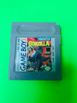 Gameboy Godzilla Nintendo Game Boy Vintage Video Game Gojira Monster