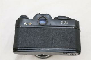 Vintage Nikon EL2 35mm Film SLR Camera w/ 50mm Nikkor f/1.  8 Lens - 4