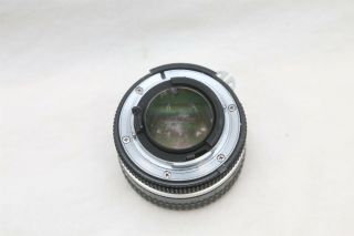 Vintage Nikon EL2 35mm Film SLR Camera w/ 50mm Nikkor f/1.  8 Lens - 6