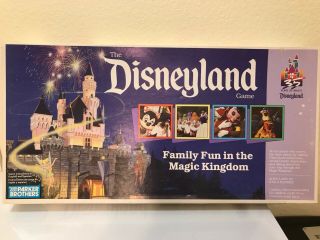 Vintage Disneyland Family Fun Board Game - Complete Set Slightly