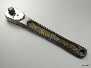 Vintage Snap On 3/8 Drive 6 " Ratchet No.  71m Socket Wrench