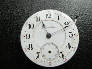 Hamilton Watch Co.  18 Size (minute And Hour Arms) Regular Spades