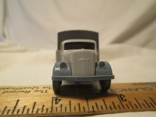 Vtg Wiking Germany HO 1/87 Scale 3350 XX Canvas Covered Gray Truck nr 2