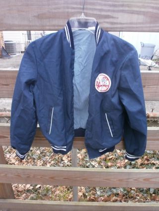 York Yankees Jacket Size 16 Small Vintage 40s 50s 60s ? Logo Rare