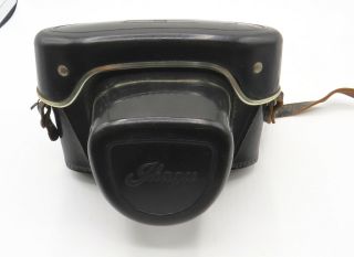 Vintage Black Leather Case For Ihagee Exakta Camera -
