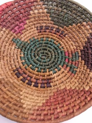 Vintage Wicker Rattan Boho Woven Basket Wall - Sea Grass - multicolored 4