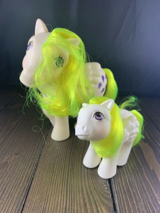 Vintage My Little Pony G1 Surprise And Baby Surprise