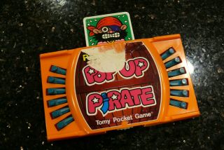 Tomy Pop Up Pirate Vintage Mechanical Handheld Pocket Arcade Game ✨tested✨