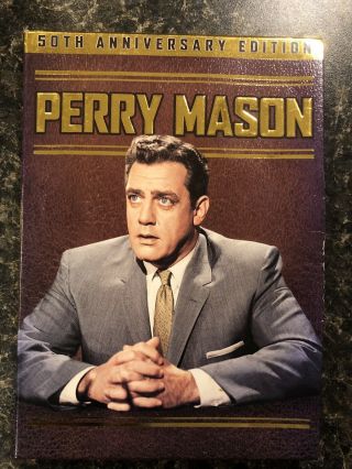 Perry Mason [50th Anniversary Edition] Tv Show Crime Drama Vintage