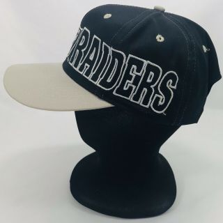 Oakland Los Angeles Raiders Vintage Hat Cap Nfl Snapback Hat