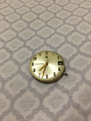Vintage Accutron Wristwatch Movement Cal.  218d (running)