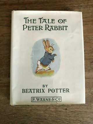Sweet Vintage The Tale Of Peter Rabbit Vintage Beatrix Potter F Warne & Co Hc Dj
