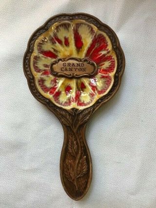 Vintage Ceramic Grand Canyon Spoon Rest Made By Treasure Craft Usa