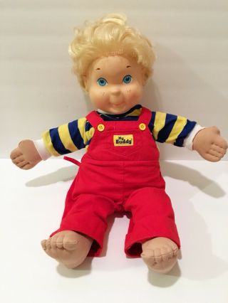 Vintage My Buddy Doll Playskool Hasbro Outfit Blonde Hair Boy