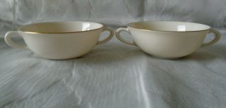Lenox Wheat Cream Soup Bowls R - 442,  Vintage Bowls,  EUC 3