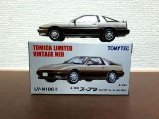 Tomytec Tomica Limited Vintage Neo Lv - N106d Toyota Supra 3.  0 Gt Turbo