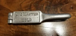 Vintage Jig Master 1/8,  1/6,  1/32 Oz.  Lead Jig Making Mold,  Collector Fishing Tool