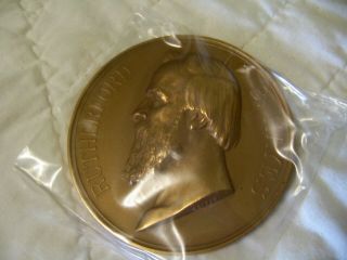 Estate Vintage U.  S.  3 In.  Bronze Medal - Rutherford B.  Hayes 119