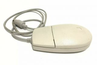 Vtg Apple Desktop Bus Ball Mouse II 2 M2706 PS/2 Wired Macintosh Single Button 2
