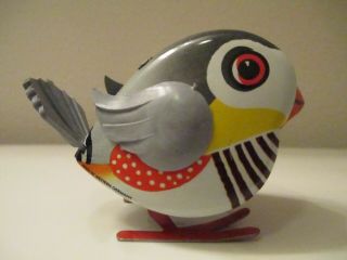 Vintage Lehmann DRGM LULI Collectable - Tin Wind Up Toy Bird - West Germany 2