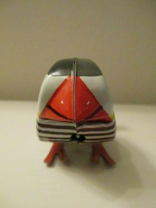 Vintage Lehmann DRGM LULI Collectable - Tin Wind Up Toy Bird - West Germany 3