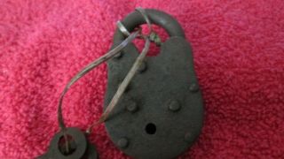 Vintage (alcatraz) Pad Lock With Keys