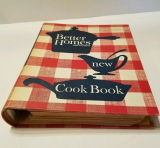 Vintage Better Homes And Gardens Cookbook 1962 Revised 1st Edition 5 Ring