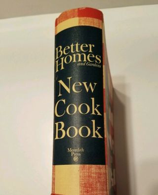 VINTAGE Better Homes and Gardens Cookbook 1962 Revised 1st Edition 5 ring 3