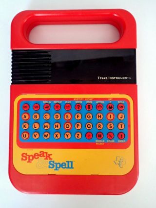 Vintage Texas Instruments Speak And Spell 1978 Parts Only