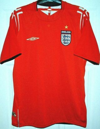 Umbro - Vintage England 2004/2006 Football/soccer Shirt/jersey - Adult - Large