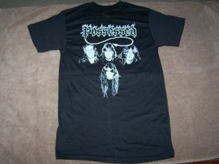 Vintage Possessed Death Metal Band Concert T - Shirt Size Medium 50/50 2