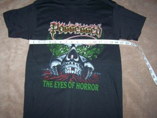 Vintage Possessed Death Metal Band Concert T - Shirt Size Medium 50/50 3