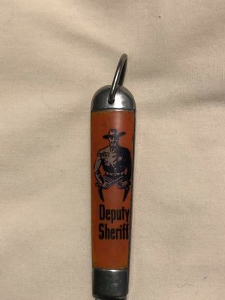 Vintage I.  K.  Co.  /imperial " Deputy Sheriff " Single - Blade Folding Knife