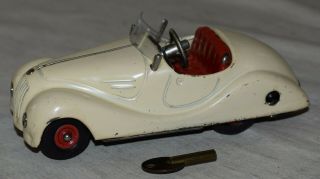 Vintage Schuco No.  2002 Akustiko Tin Windup Car - - Made In Germany