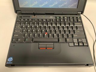 Vintage IBM Thinkpad Type 2635 Laptop Computer Parts or Restoration (A7) 3