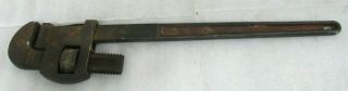 Vintage Stillson Usa Large 24 " Pipe Wrench Crescent Tool Co.  Jamestown Ny