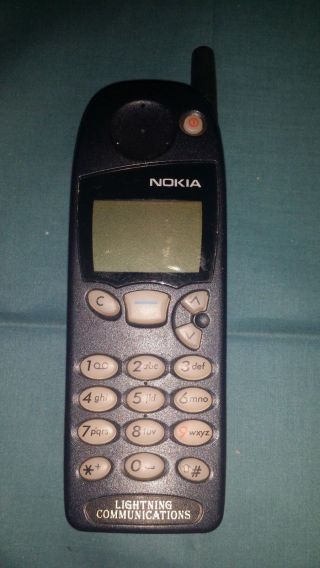 Nokia 5160 Type Nsw - 1nx Black Vintage Cellular Phone Cdma Cell Collector