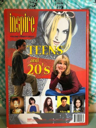 Vintage Inspire Salon Book 1990 ' s Hair Styling Teens and 20 ' s 1999 2000 ' s 2