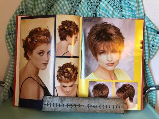Vintage Inspire Salon Book 1990 ' s Hair Styling Teens and 20 ' s 1999 2000 ' s 3