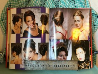 Vintage Inspire Salon Book 1990 ' s Hair Styling Teens and 20 ' s 1999 2000 ' s 4
