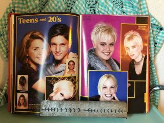 Vintage Inspire Salon Book 1990 ' s Hair Styling Teens and 20 ' s 1999 2000 ' s 5