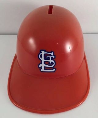 Vintage St.  Louis Cardinals Mini Baseball Helmet Coin Bank 1973