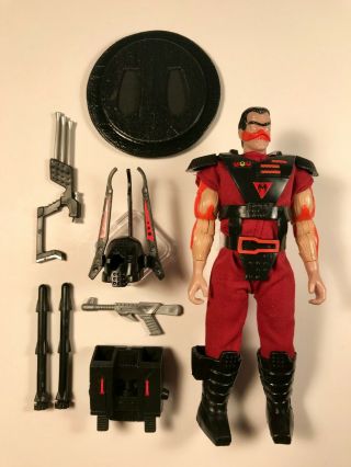 Spiral Zone Overlord 1987 Vintage Action Figure - Loose And Complete