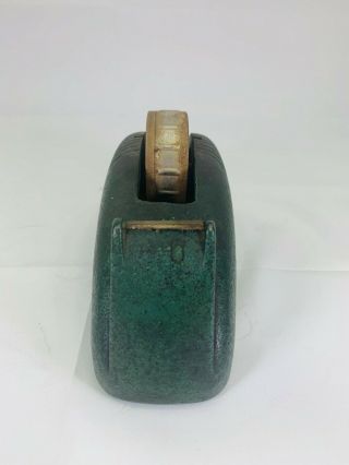 3M Scotch Tape Vintage Metal Desk Dispenser Green Mid Century C - 20 Style Heavy 4